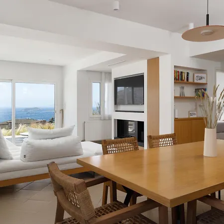 빌라 Stunning View Sarakiniko Áyios Pétros